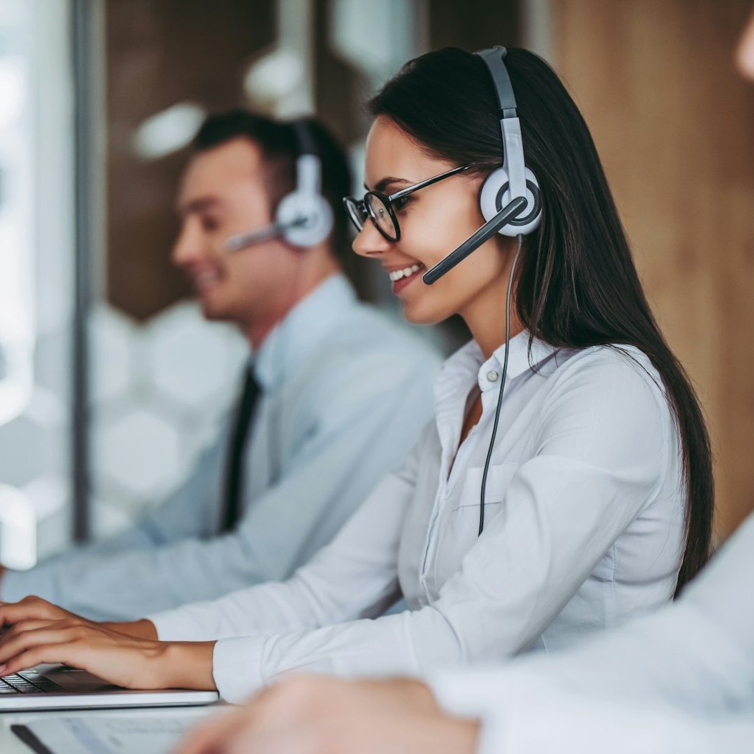 Call centre receptionist